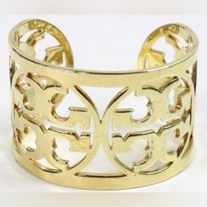Beautiful Tory Burch gold plated cuff